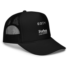 Load image into Gallery viewer, EQTY Forbes foam trucker hat